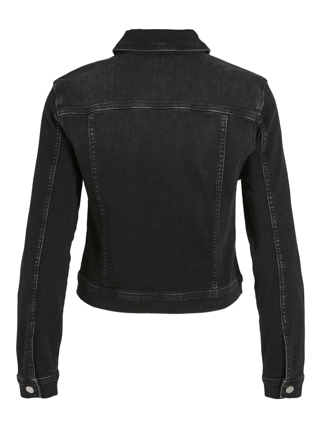 14071091 Vineed IT L/S Denim Jacket BLK