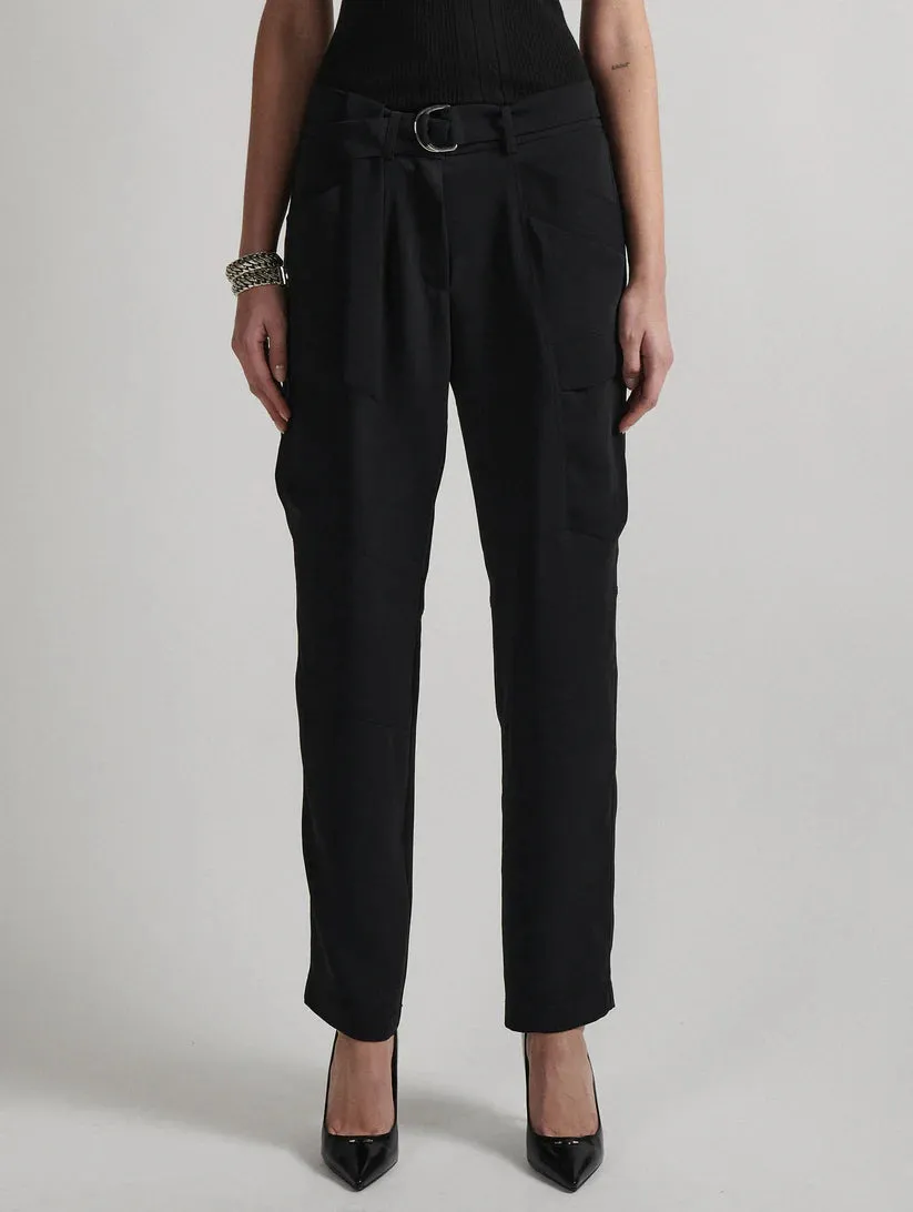 E1645XEF Belted battle trousers