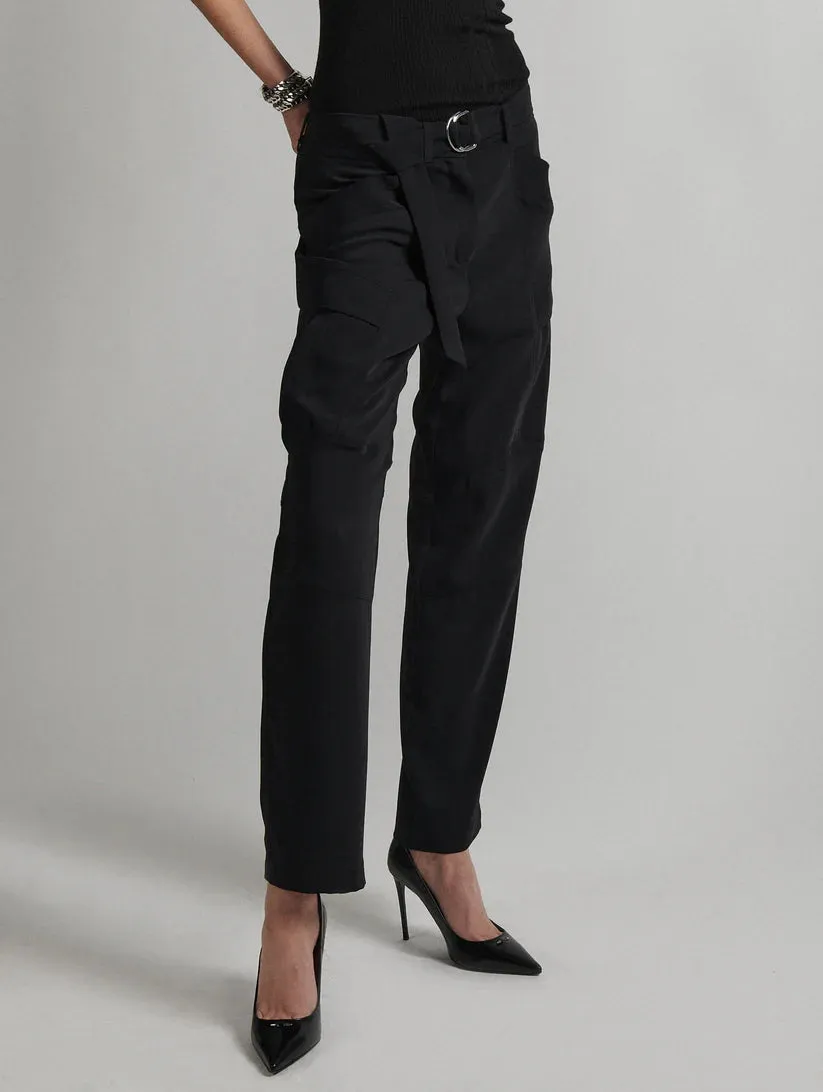E1645XEF Belted battle trousers