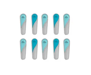 Hills Smart Pegs with Rubberised Soft Grip for Clothes Lines 10 Pack