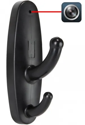 iTD Gear Home-Security Hidden Spy Camera Clothes Hook with Motion Detection