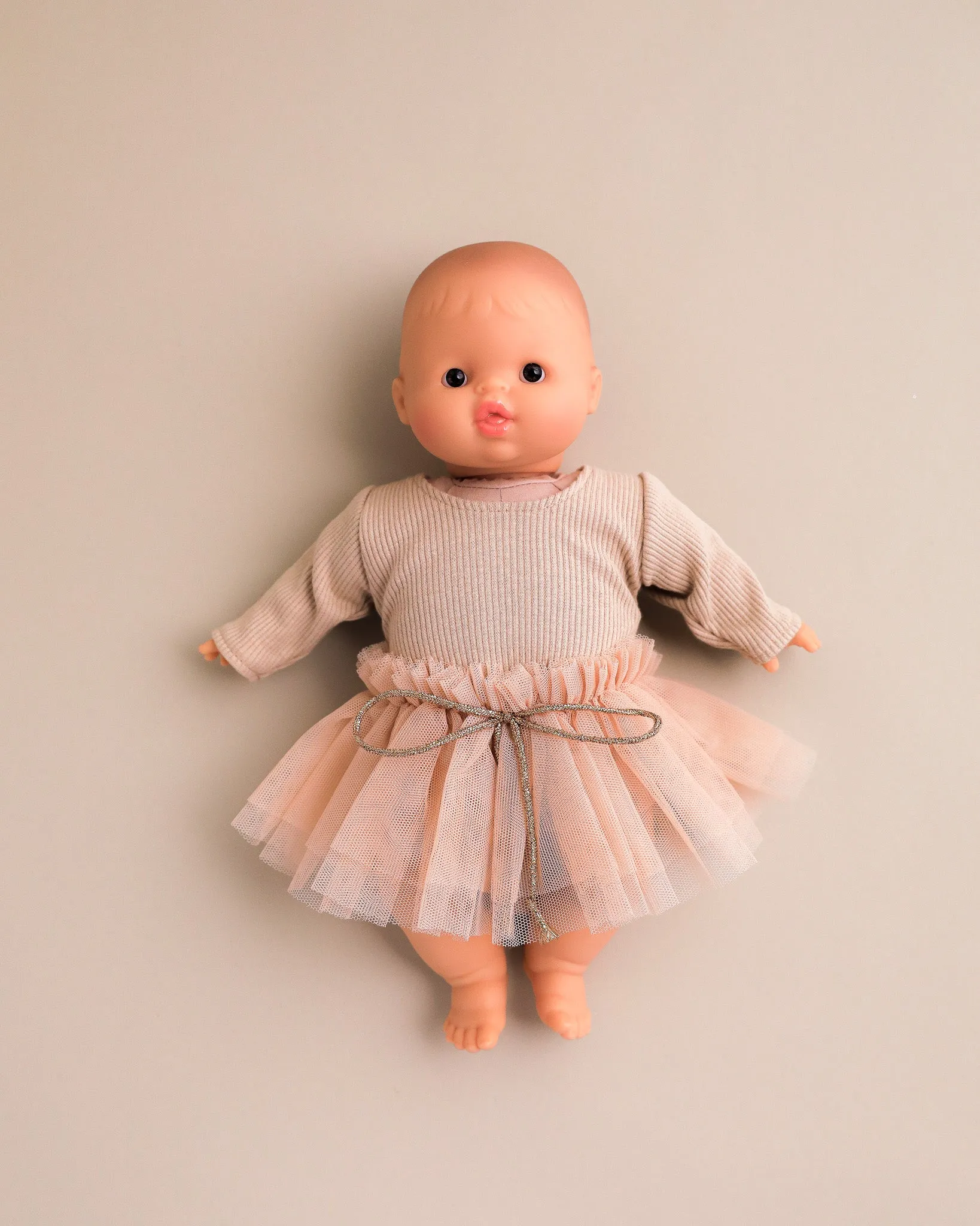 Minikane Doll Clothes | Doll Tutu Bodysuit - Sand