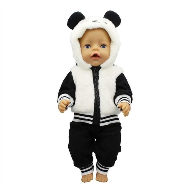 panda doll clothes