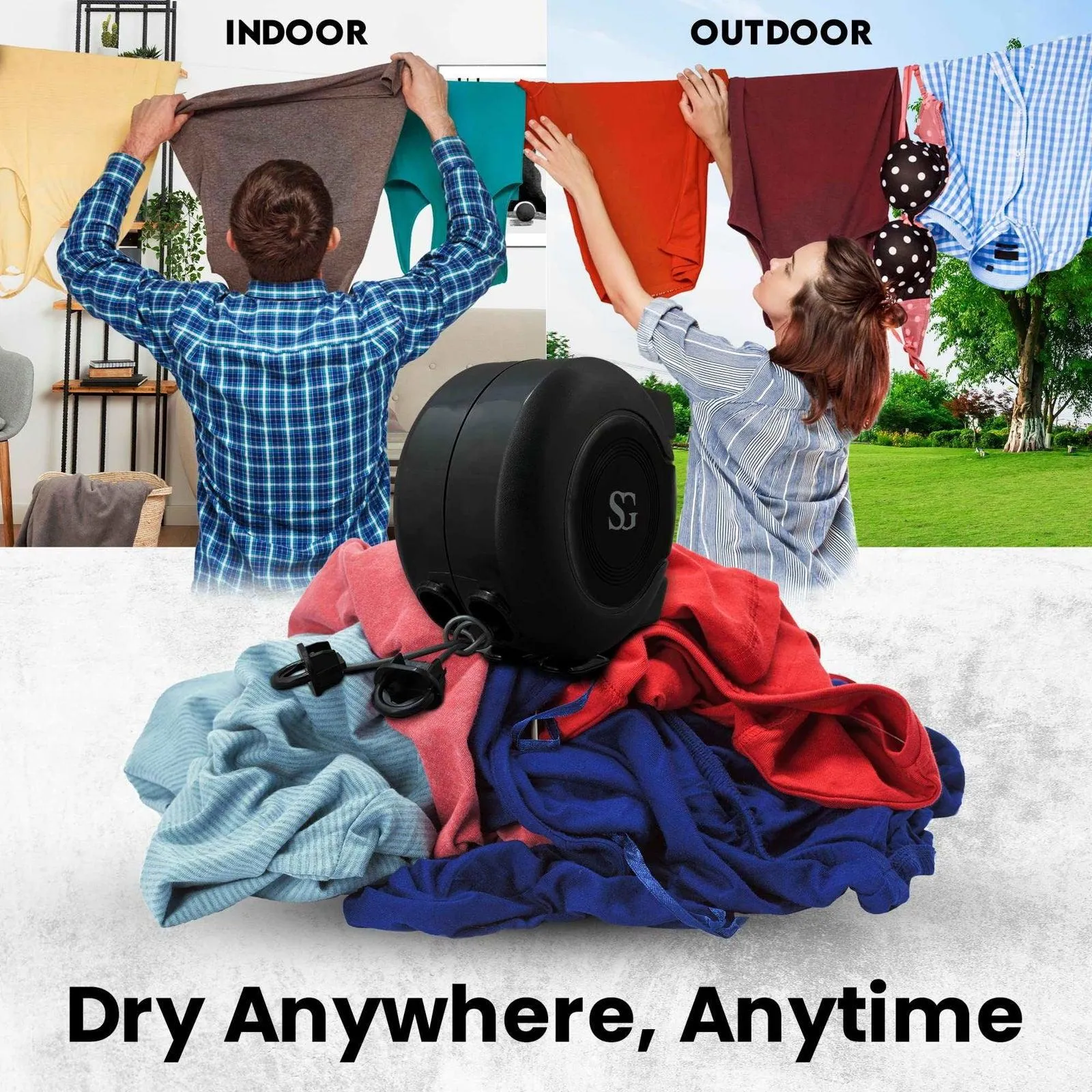 SG Traders™ Clothes Line